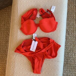NWT WEWOREWHAT BIKINI SIZE S